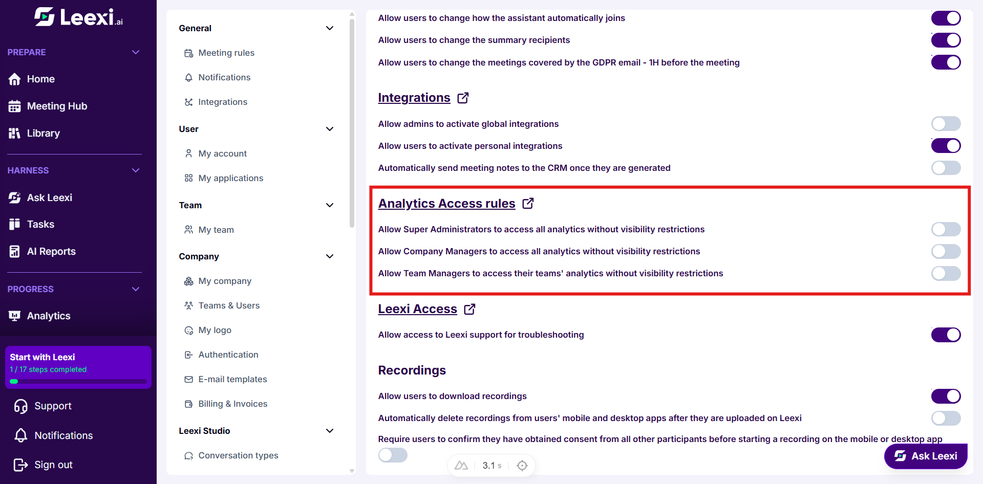 Analytics-access-rules-permissions