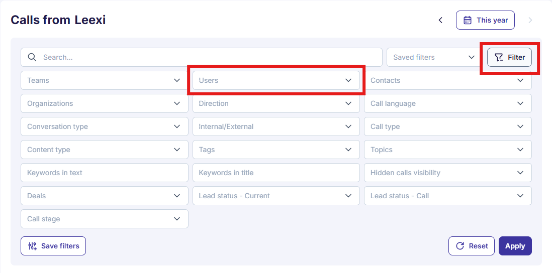 Filtrer-Calls-page-Accueil
